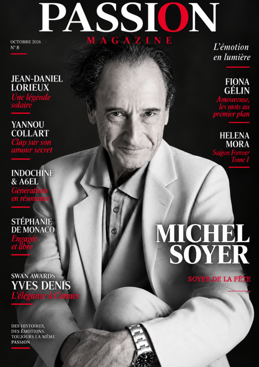 Couverture de Passion Magazine n°8, octobre 2026 — Michel Soyer